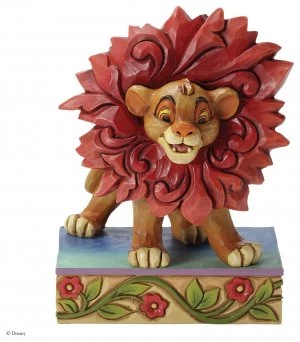 Image of Disney Traditions Simba Cant Wait To Be King Figurine