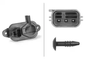 Image of Exhaust Pressure Sensor 6PP009409-271 by Hella