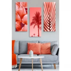 Image of MDF0008 Multicolor Decorative MDF Painting (3 Pieces)