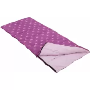 Image of Regatta Childrens/Kids Roary Rectangular Sleeping Bag (Single) (Unicorn) - Unicorn