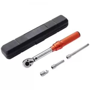 Image of VEVOR Torque Wrench Adjustable Torque Wrench 1/4" Drive 20-200in.lb/2.3-23Nm