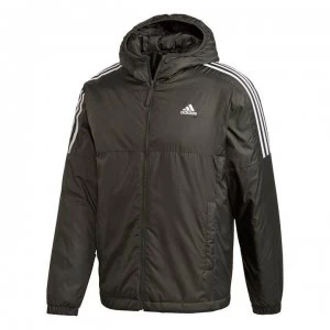 Image of Adidas 3 Stripe Essential Hooded Jacket