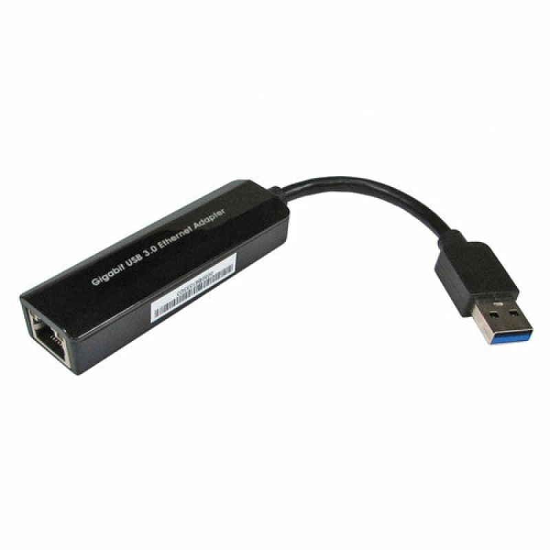 Image of Cablenet Cablenet 20cm USB 3.0 Type A Male - Gigabit Ethernet RJ45 Tailed Adaptor 40-1047