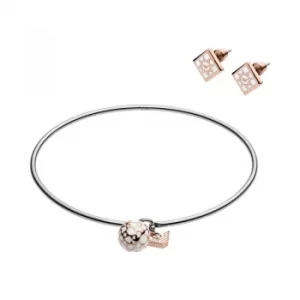 Image of Emporio Armani EGS2486040 Earrings Bangle Gift Set