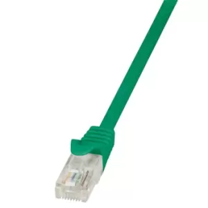 Image of LogiLink 1.5m Cat.6 U/UTP networking cable Green Cat6 U/UTP (UTP)