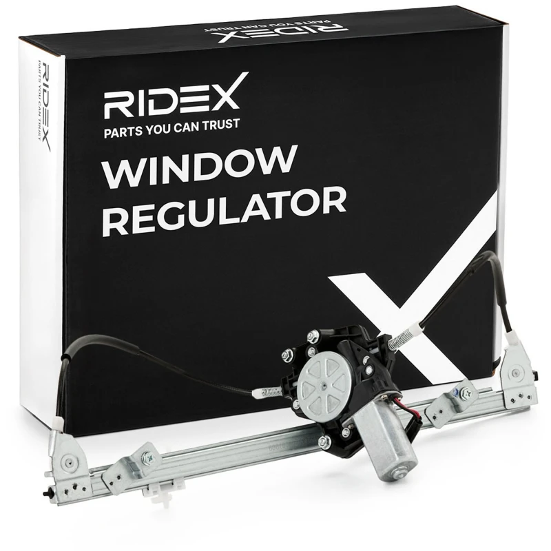 Image of RIDEX 1561W0090 Window regulator Right, Operating Mode: Electric, with electric motor Window Winder (1561)