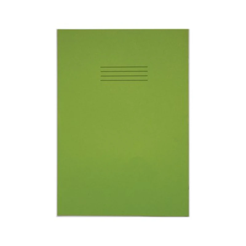 Image of Rhino A4+ Exercise Book 8mm Ruled 80 Pages Light Green (50 Pack) VDU080-238-6