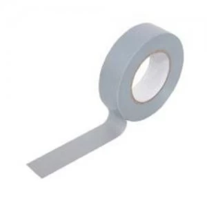 Image of Zexum 19mm 20m Electrical Adhesive PVC Insulation Tape Flame Retardant - Grey