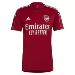 Image of Arsenal 2021-2022 Training Shirt (Active Maroon)