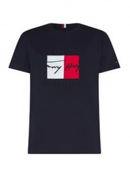 Image of Tommy Hilfiger Box Signature T-Shirt