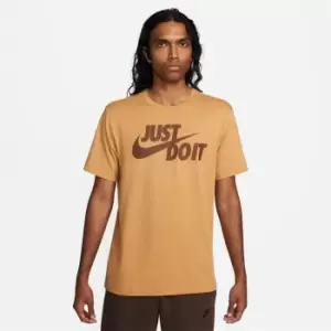 Image of Nike Swoosh T-Shirt Mens - Yellow