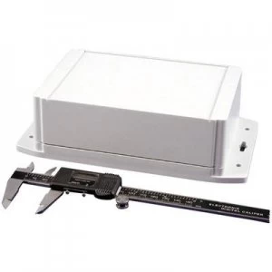 Image of Hammond Electronics 1555HF42GY 1555HF42GY Universal enclosure 180 x 120.79 x 62 Acrylonitrile butadiene styrene Light grey
