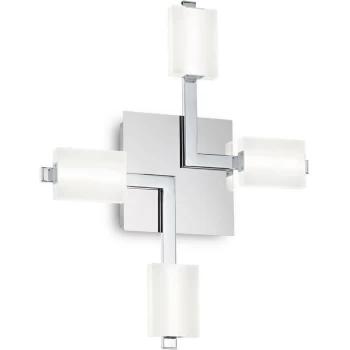 Image of Ideal Lux Mikado - LED 4 Light Ceiling Light Chrome