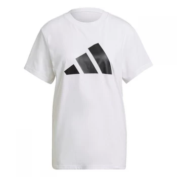 Image of adidas Sportswear Future Icons Logo Graphic T-Shir - White