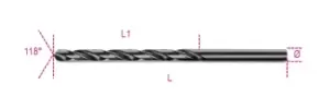 Image of Beta Tools 412L HSS Entirely Ground Burnished Long Twist Drill 2mm 004120232