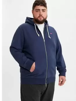 Image of New Original Zip Up Hoodie (Big & Tall) - Blue