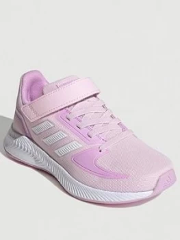 Image of Adidas Runfalcon 2.0 Childrens - Pink/White