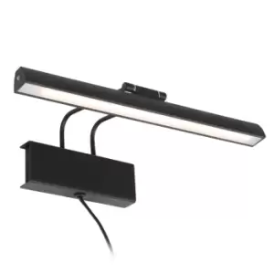 Image of Litho LED Picture Light Black Matt, Plastic Matt