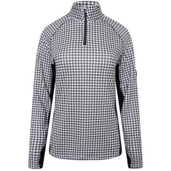 Image of Dare 2b Outlast Performance Half Zip - WhiteDgtooth