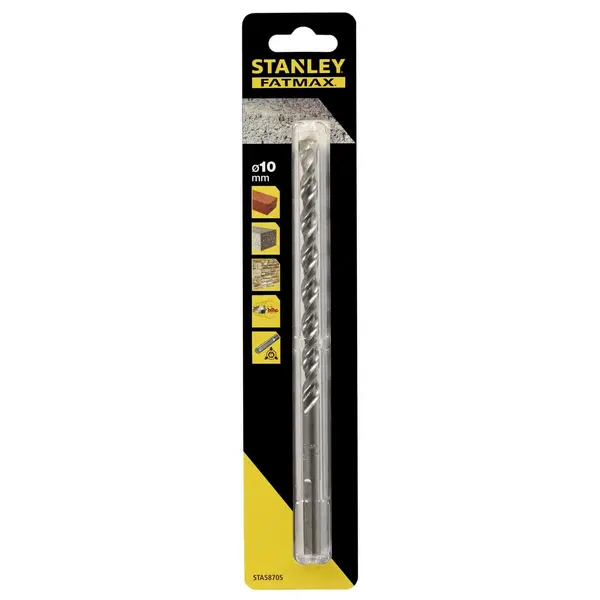 Image of Stanley Fatmax Masonry Drill Bit 10 x 200mm - STA58705-QZ