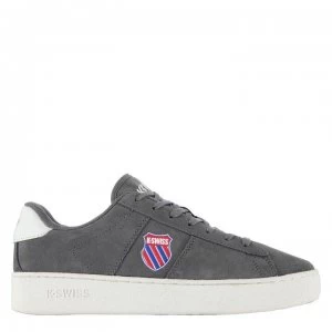 Image of K Swiss Casual Suede Trainers - SmokedP/SWhite