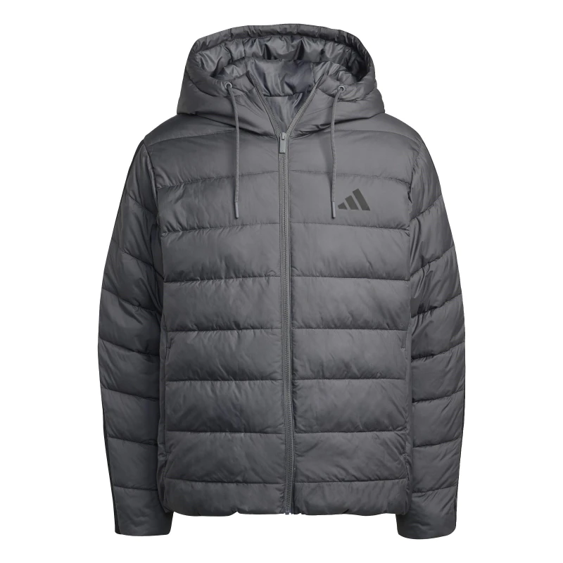 Image of adidas adidas Essentials CLIMAWARM 3-Stripes Synthetic Down Jackets Grey/Black male M
