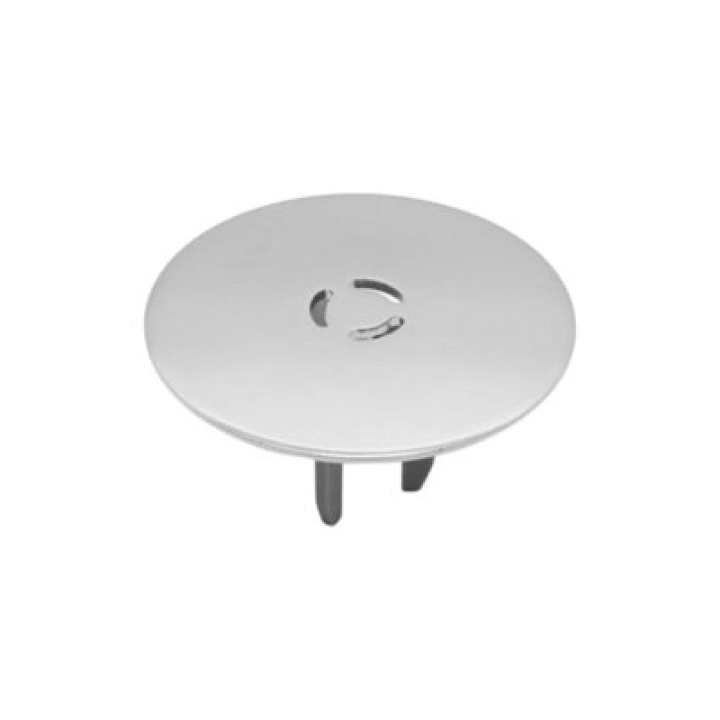 Image of McAlpine ST90MECPBTOP+SUPP Chrome Plated Brass Shower Trap Flange and Support For ST90 Traps White