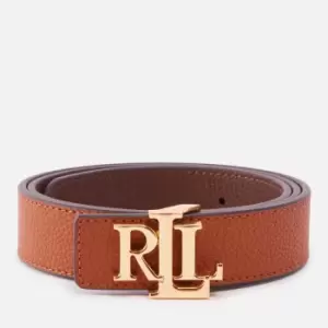 Image of Lauren Ralph Lauren Womens Kenton 25 Skinny Belt - Black - M