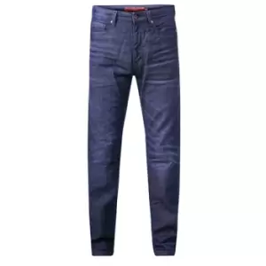 Image of Duke Mens Impala D555 Denim 1959 Stretch Kingsize Jeans (36L) (Dark Blue)