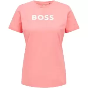 Image of Boss Elogo T Shirt - Pink