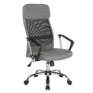 Image of Chord operator chair with mesh back and headrest