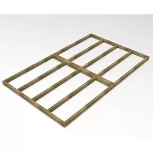 Image of Forest 10X6 Timber Shed Base - Assembly Required