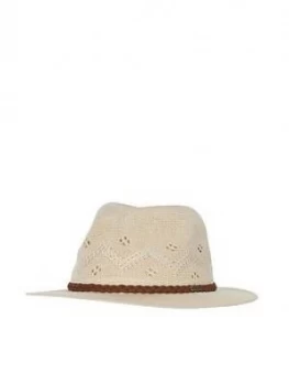 Image of Barbour Flowerdale Trilby Hat - Cream