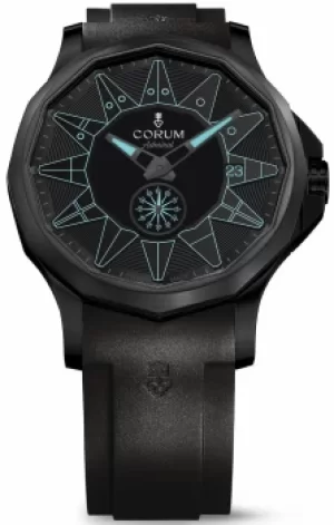 Image of Corum Watch Admiral Legend 42 All Black Blue