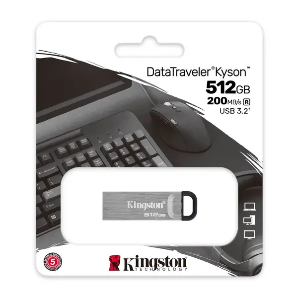 Image of Kingston Technology DataTraveler Kyson 512GB USB 3.2 Flash Drive