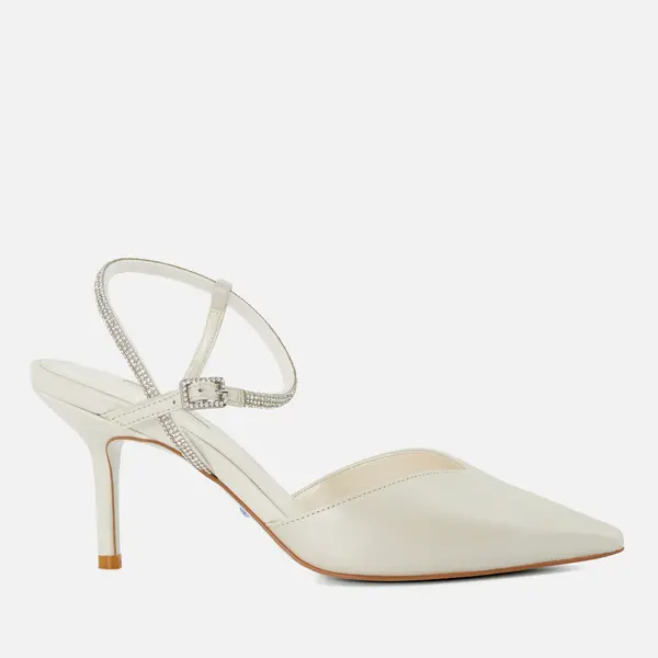 Image of Dune Womens Companion Leather Court Heels - UK 7