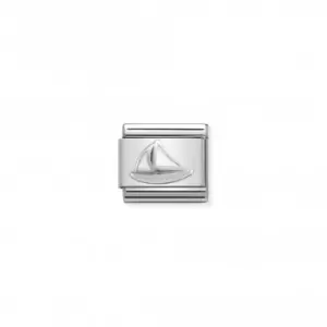 Image of Nomination Composable Classic Enamel Sail Boat Link 330202/47