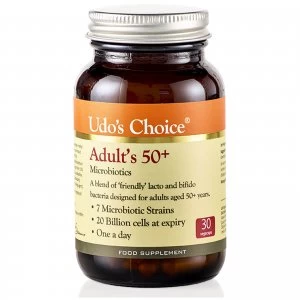 Image of Udo's Choice Adult's 50+ Blend Microbiotics - 30 Vegecaps (6+1)