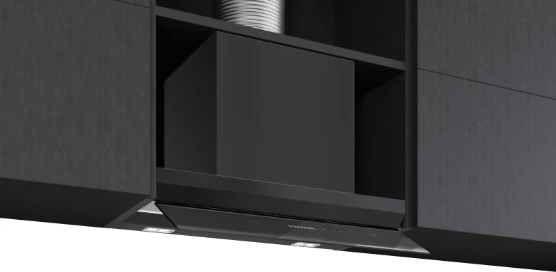 Image of Siemens IQ-700 LJ68BET60B 60cm Cooker Hood - Black