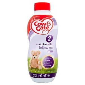 Image of Cow and Gate 2 Follow On Milk Ready to Feed 1L