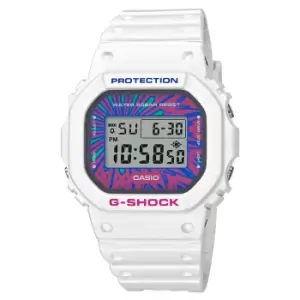 Image of Casio G-Shock Digital Multicolour Dial Resin Strap Watch DW-5600DN-7ER