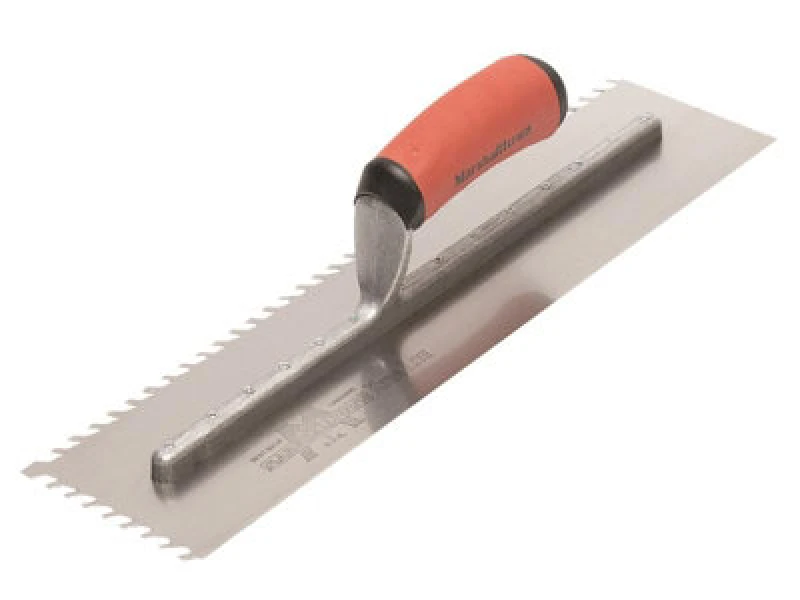 Image of Marshalltown Mlf1216Sd Layflat 13mm Notch Trowel 16 X 4" M/tmlf1216Sd