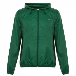 Image of Lacoste Lightweight Rain Jacket - Green 132