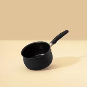 Image of Meyer Accent Hard Anodised 16cm Saucepan Black
