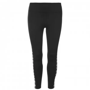 Image of DKNY High Waisted 7/8 Tights Ladies - Black