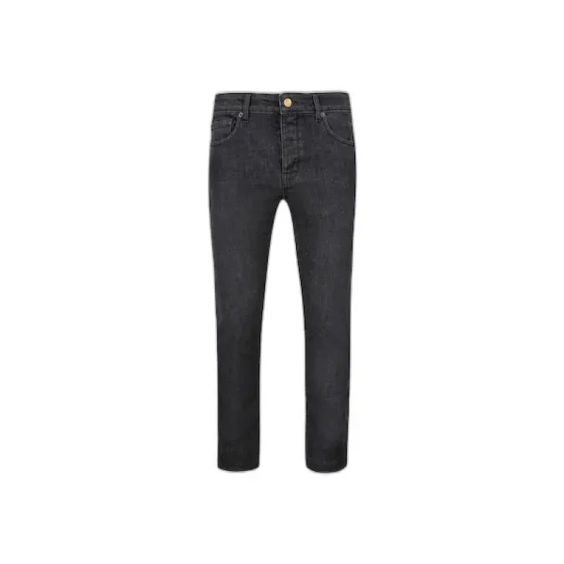 Image of Faguo Denim cotton jeans Faguo Noir Unisex 34