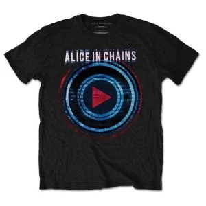 Image of Alice In Chains - Played Unisex Small T-Shirt - Black
