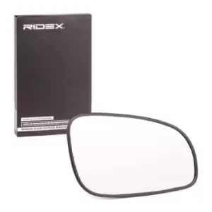 Image of RIDEX Wing Mirror Glass 1914M0122 Side Mirror Glass,Mirror Glass VOLVO,V70 II (285),S60 I (384),S80 I (184)
