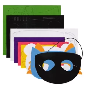 Image of Party in the Forest Fabric Mask Craft Kit