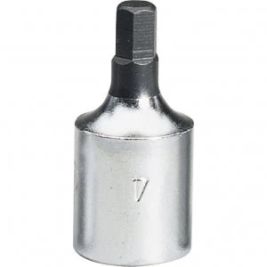 Image of Elora 1/4" Drive Hexagon Socket Bit Metric 1/4" 4mm